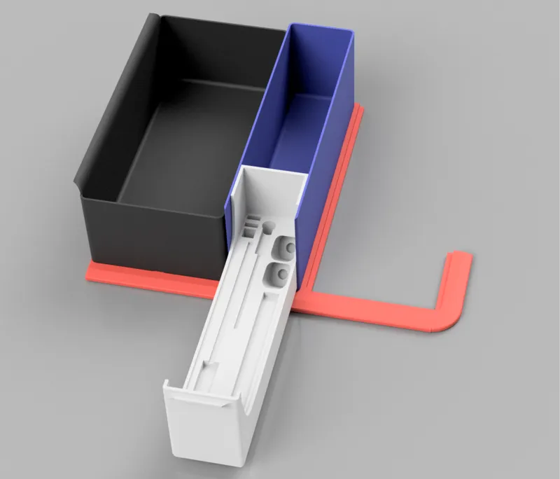 A1Mini Gridfinity Station - Poop Bin & Tool box