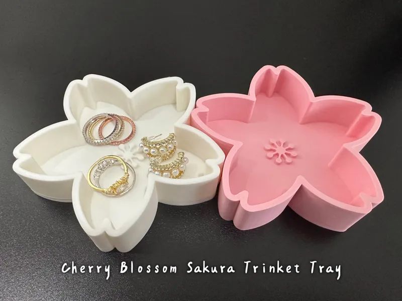 Cherry Blossom Sakura Trinket Tray