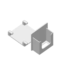 Support pour mètre pliant sur panneau Ikea Skadis — photo 3