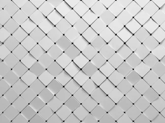 Textured white tiles 