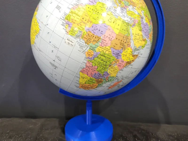22cm earth globe holder/stand