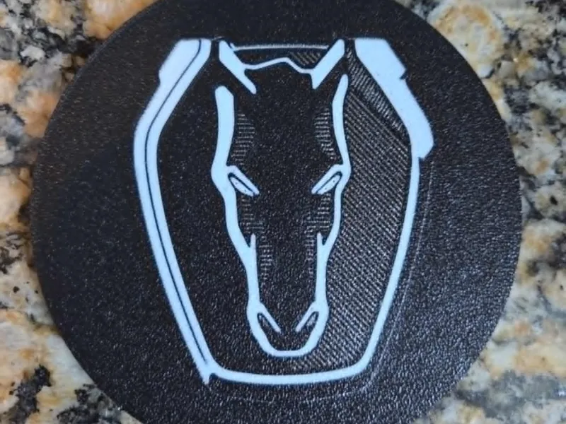 Ford Mustang Dark Horse Coaster