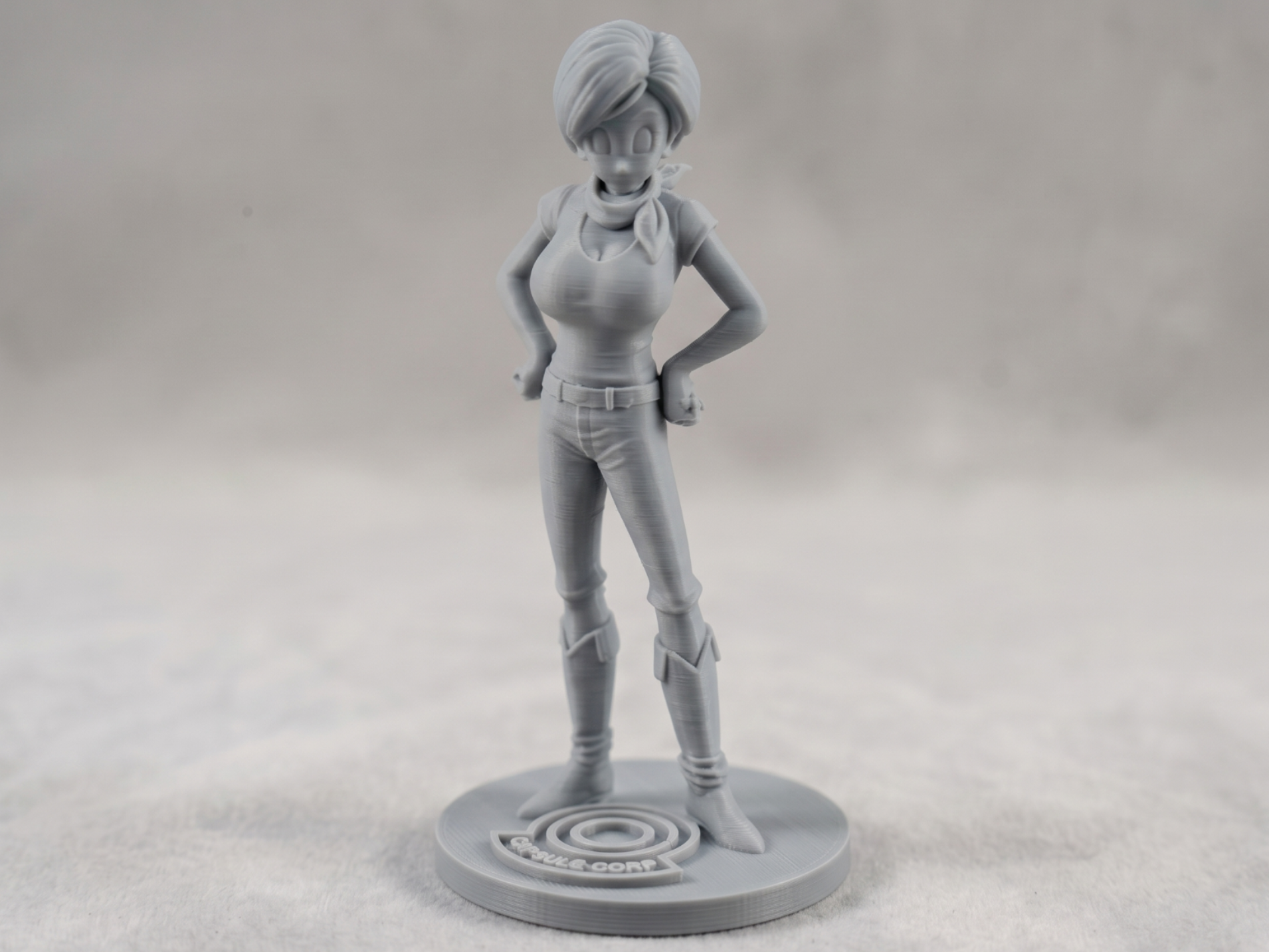 Capsule Girl Bulma Style 3D Figure | カプセルガール