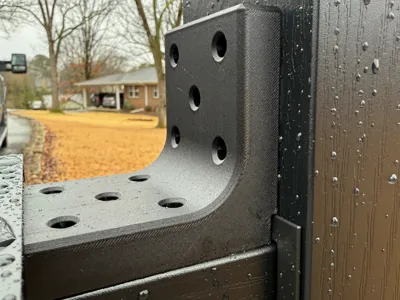 Strong Corner Bracket (No Supports)
