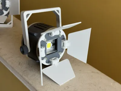 10W Led Spotlight Barndoor Video Light Projector