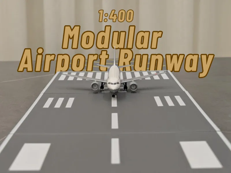 Modular Airport Runway (1:400)