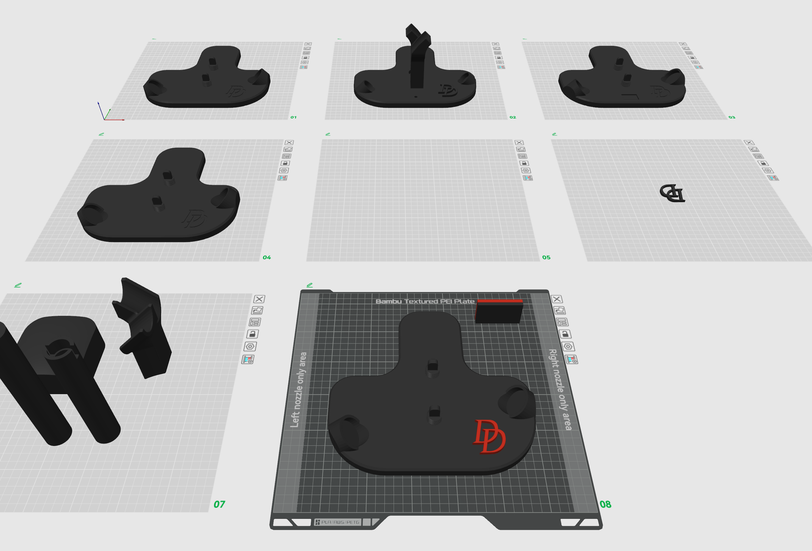 Miniatura 3 do modelo 3D Daredevil Stand V2