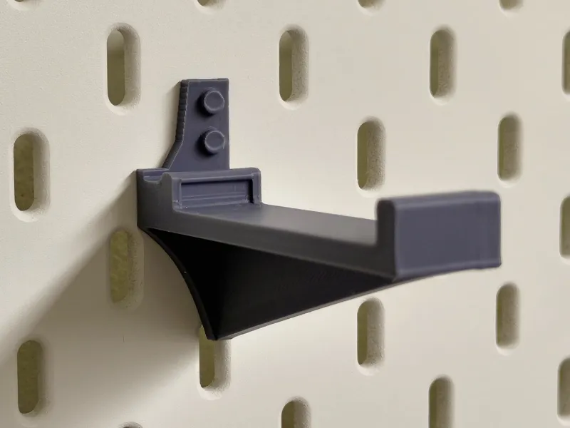 IKEA SKADIS Brick Train Track Mount