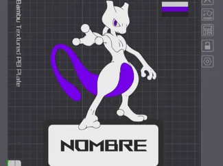 Mewtwo multicolor nombre