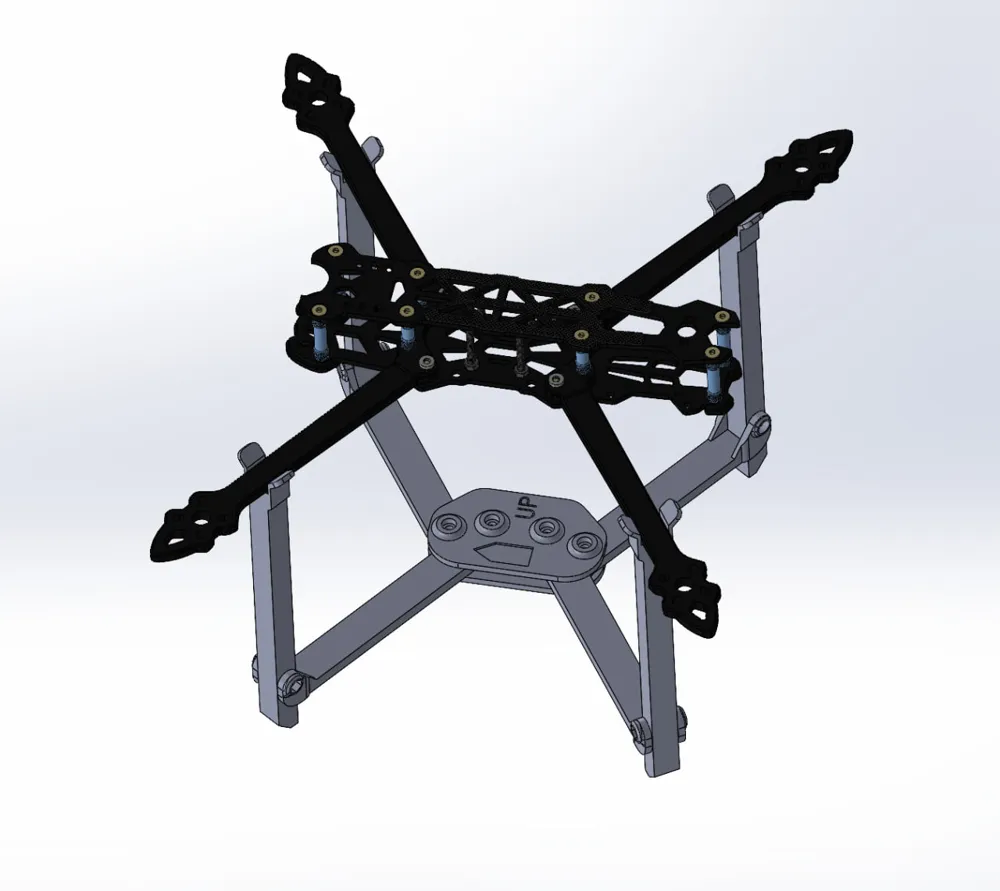Universal Foldable Drone Stand - Free 3D Print Model - MakerWorld