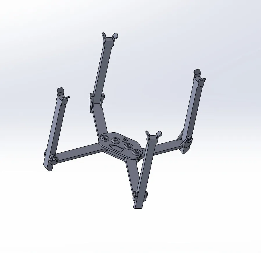 Universal Foldable Drone Stand - Free 3D Print Model - MakerWorld
