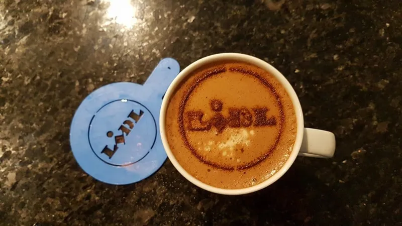 Lidl Coffee Stencil