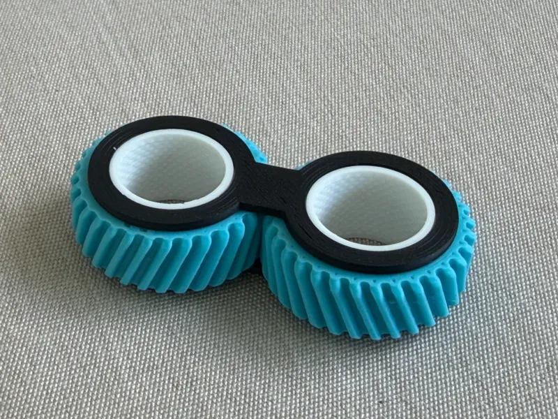 Dual-spin Gear Spinner