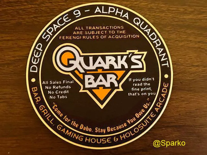 Star Trek Ports of Call: Quark's Bar Coaster