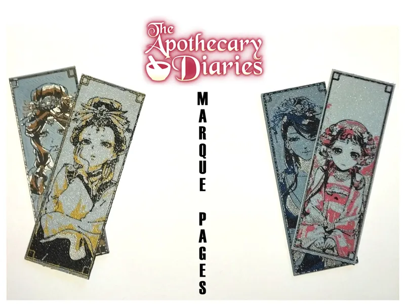 Marque page des "carnets de l'aphoticaire"
