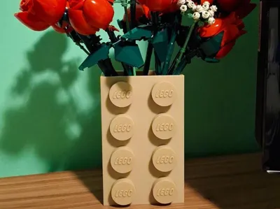 LEGO Brick Vase