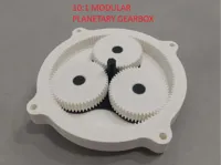 0.2mm layer, 5 walls, 15% infill, gyroid (for gears)