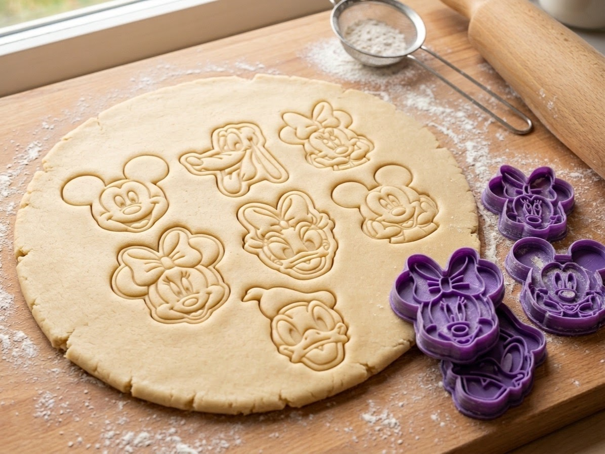 Cookie Cutter set Mickey Mouse Friends Minnie