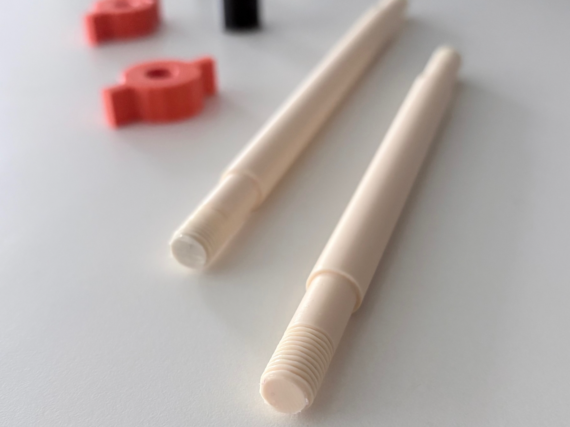 Truing stand: Thru-Axle to Quick Release Adapter