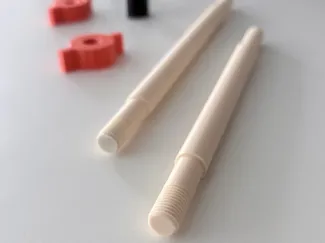 Truing stand: Thru-Axle to Quick Release Adapter