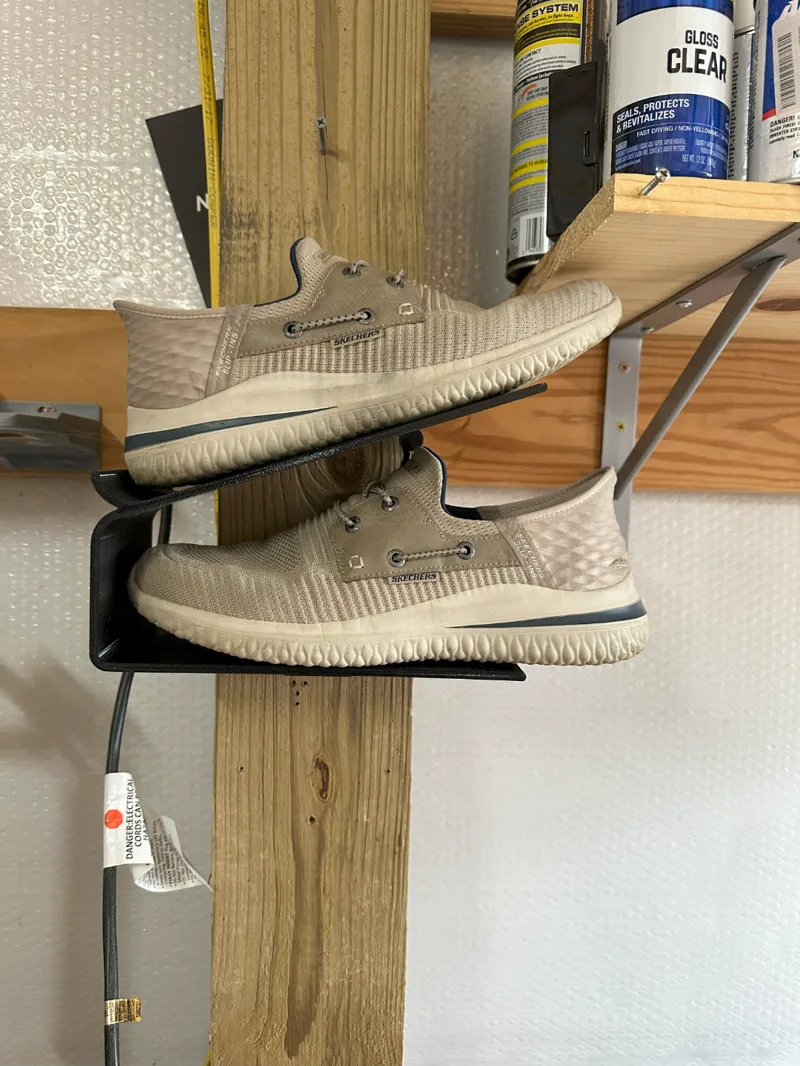 Jordan Sneaker Wall Display With Hidden Mount