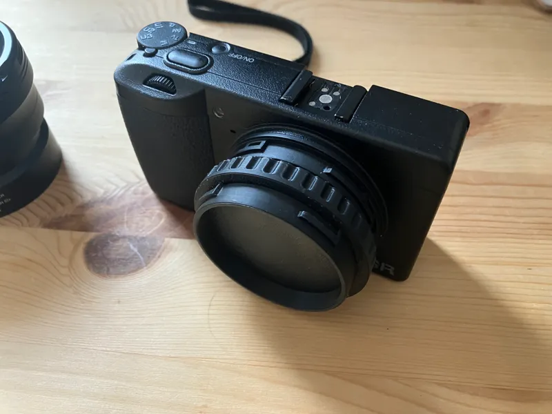 Ricoh Griiix Cap for JCC, NiSi or Ga-2