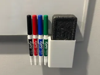 Expo Whiteboard Marker + Eraser Holder