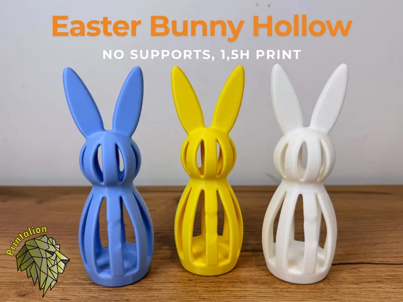 Hollow Easter Bunny Decoration