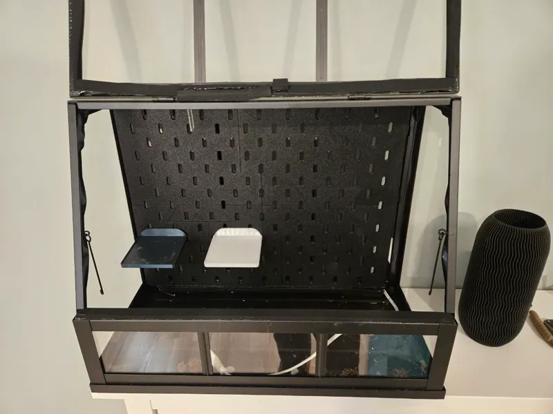 IKEA Skadis for small IKEA Akerbar