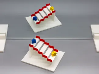 Kokichi Sugihara's 3D Schroeder Staircase