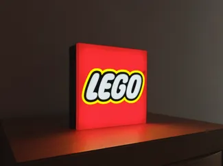 Brick Logo Lamp