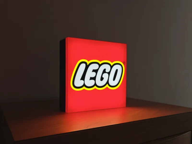 Brick Logo Lamp