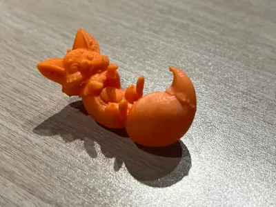 Kitsune (Fox) Figurine