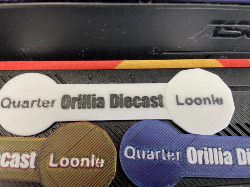 Canadian Shopping Cart Token - Quarter and Loonie