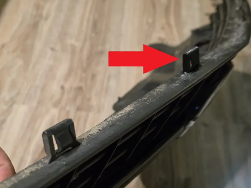 Opel Vauxhall Astra H Kühlergrill Clip