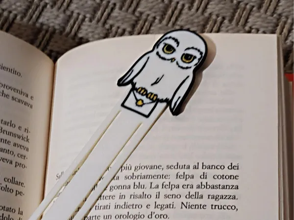 Marque-page Hedwige - Harry Potter