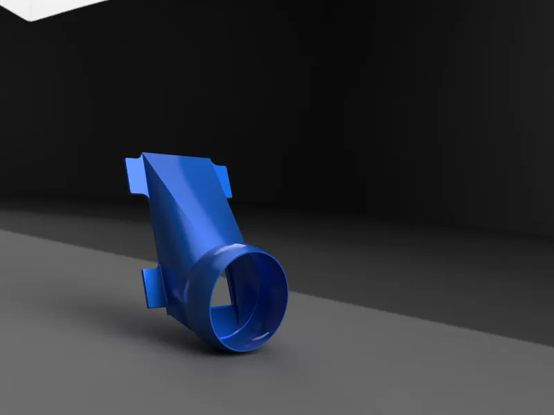 Rectangles magnetic Poop Shoot for Segmented Pipe