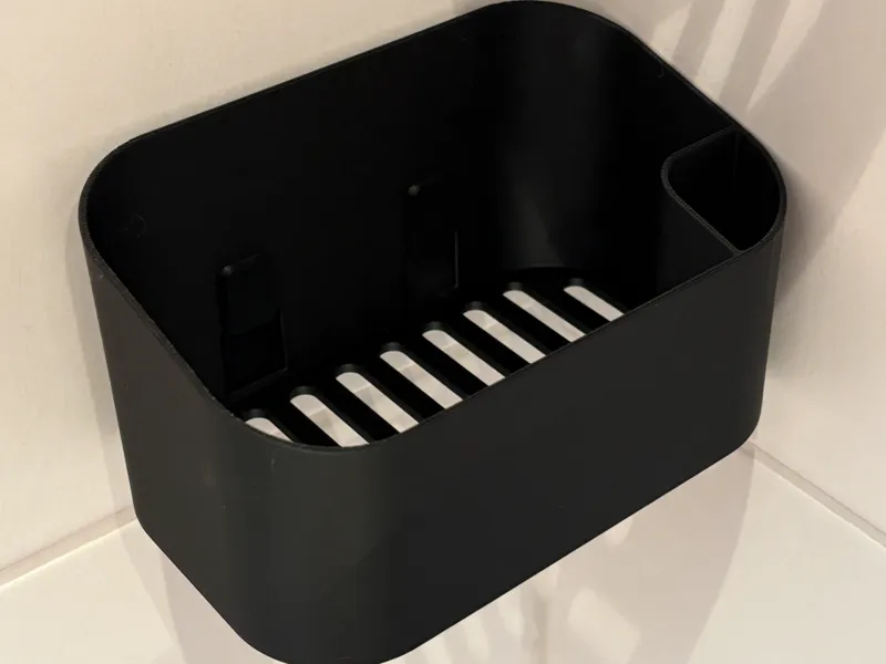 Duschablage verschiedene Varianten (Kleben/Bohren)