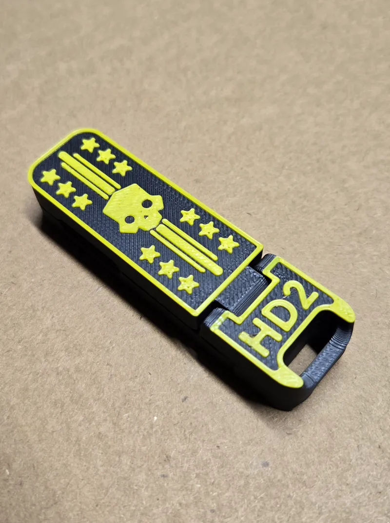 Helldivers 2 Key Chain Phone Stand