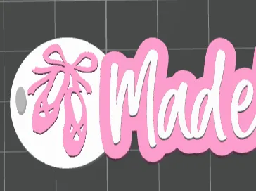 Madeline Ballet Keychain