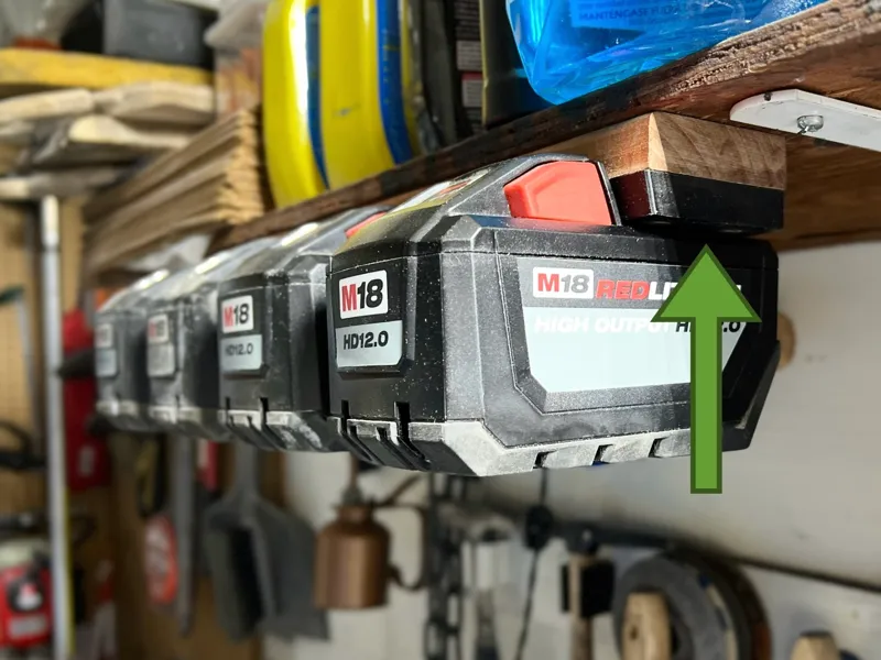 Milwaukee M18 Battery Hangers