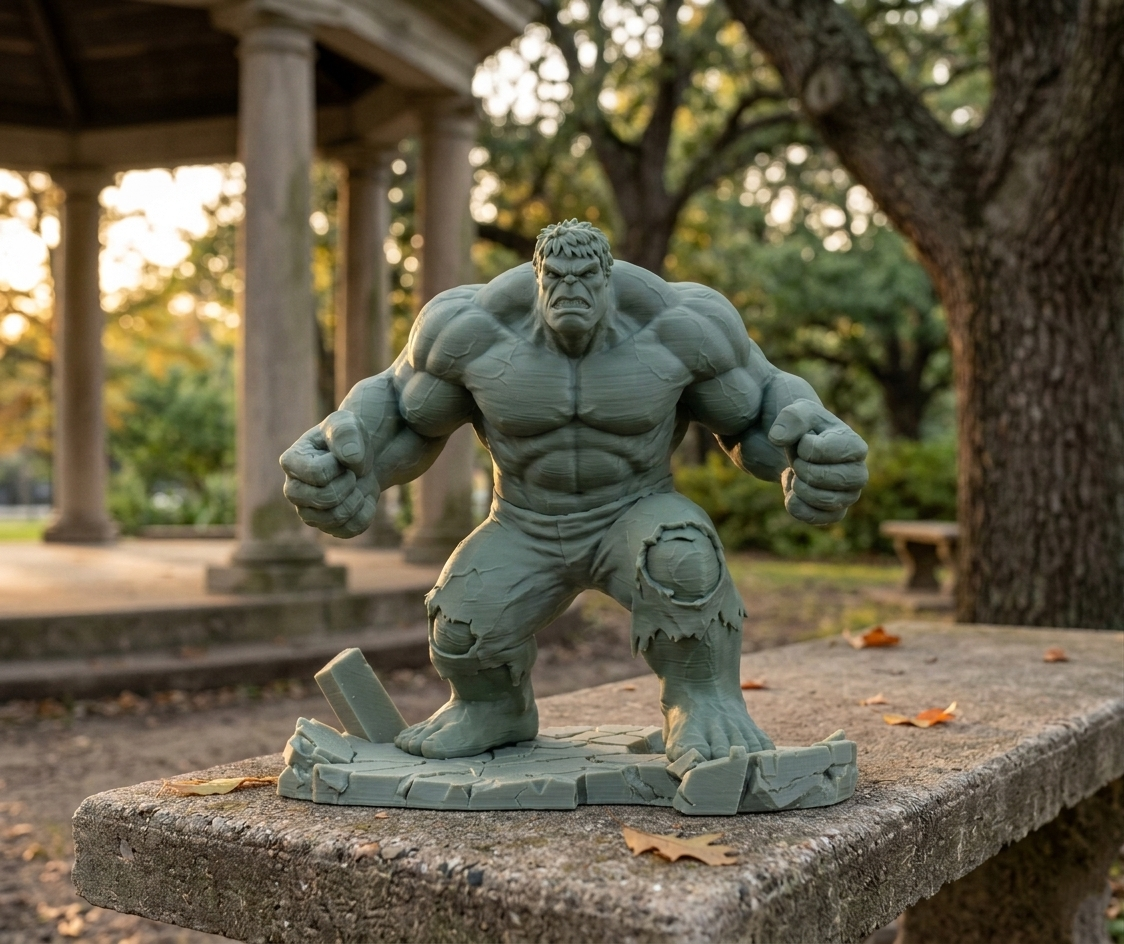 Miniatura 2 do modelo 3D Hulk