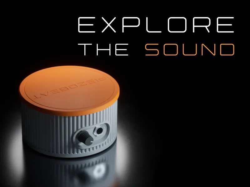 PiezoBeat, The Tiny Drum with Infinite Soundscapes