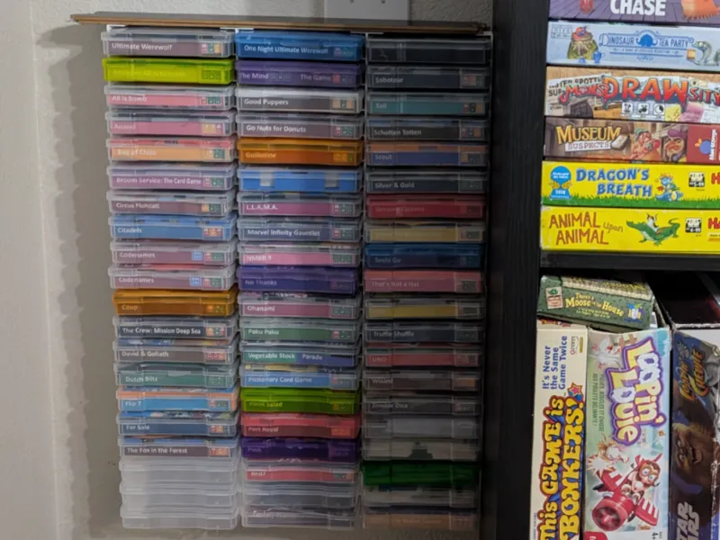 4"x6" Plastic Photo Box/Photo Keeper Shelves