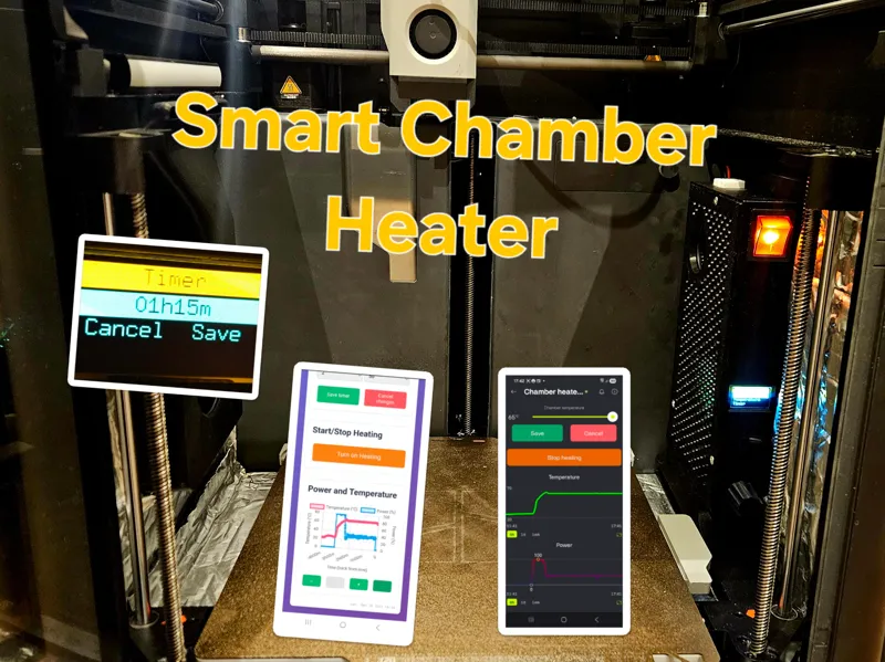 Chamber Heater with Smooth Power Control (PID)