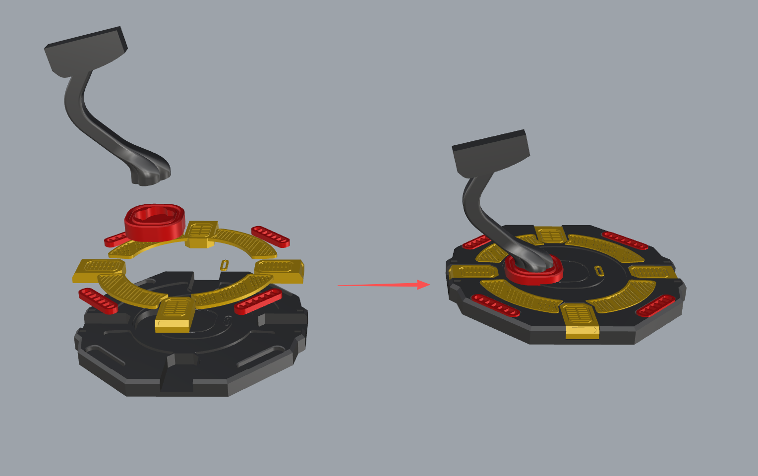 Miniatura 2 do modelo 3D 星翼 - 7 云巡者号 