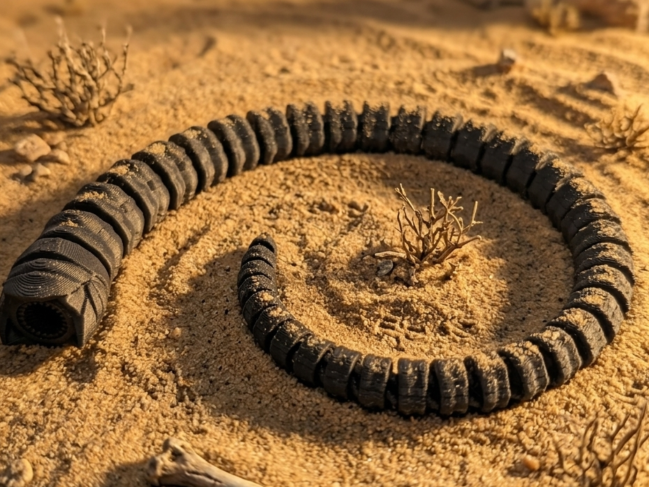 Flexi Dune inspired Sandworm