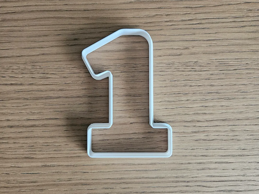 Number Cookie Cutter - Free 3D Print Model - MakerWorld
