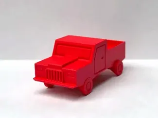 Print-in-Place Pickup Truck