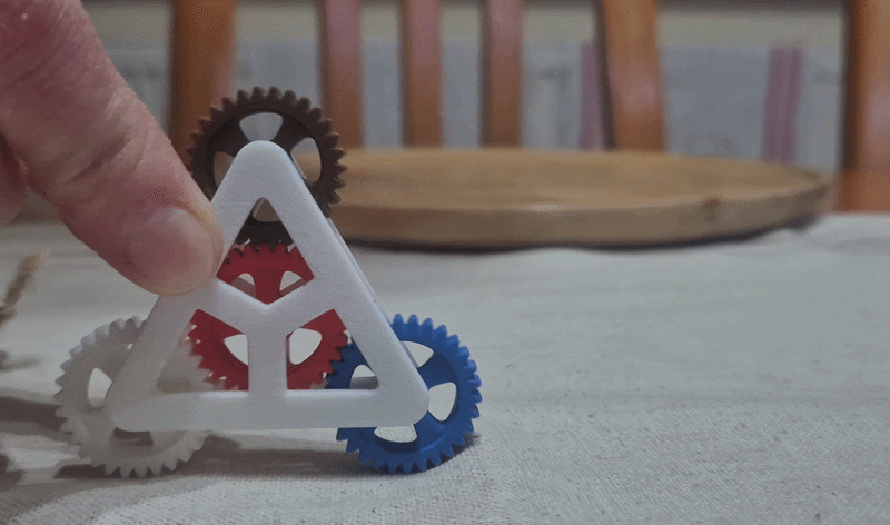 4-Gear Fidget Toy 